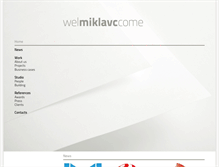 Tablet Screenshot of miklavc.si